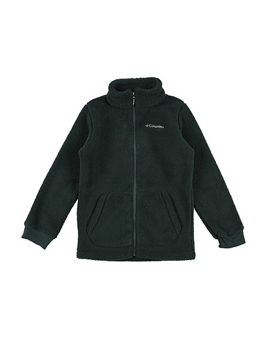 COLUMBIA Sweatshirt B Rugged Ridge II Sherpa
 Dunkelgrün 100% Polyester, Elastan