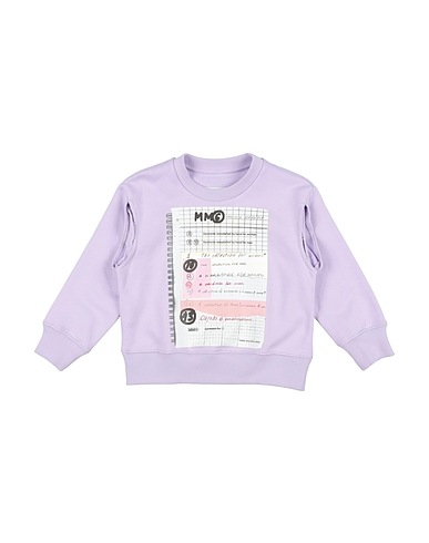 MM6 MAISON MARGIELA Sweatshirt Lilac 100% Cotton, Elastane
