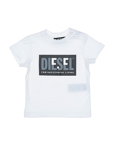 DIESEL T-shirt White 100% Cotton