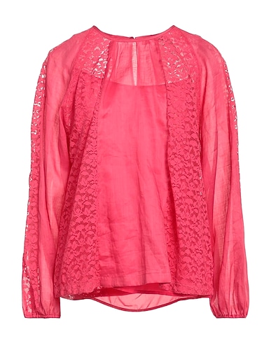MAX MARA STUDIO Top Fuchsia 100% Ramie, Baumwolle, Polyamid