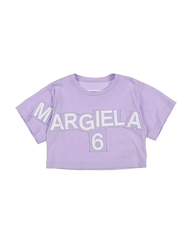 MM6 MAISON MARGIELA T-Shirt Malve 100% Baumwolle
