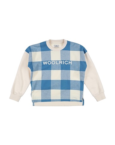 WOOLRICH Sweatshirt Pastel blue 100% Organic cotton
