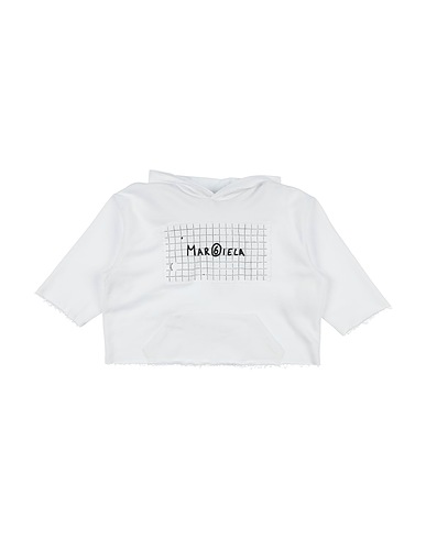 MM6 MAISON MARGIELA Hooded sweatshirt White 100% Cotton