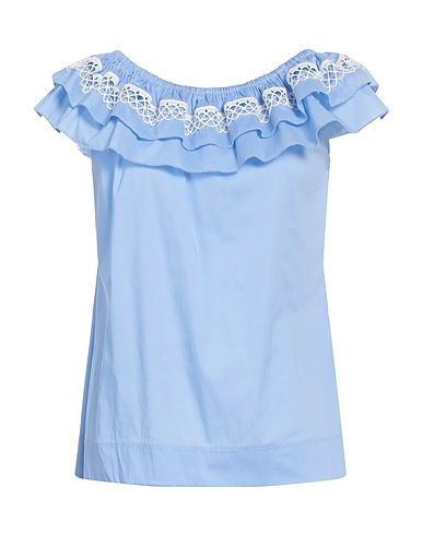 MILVA MI Top BLU CHIARO 98% Cotton, 2% Elastane