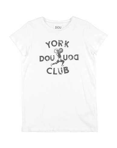 DOUUOD T-shirt White 100% Cotton