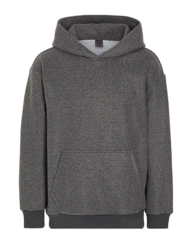 8 by YOOX Hooded sweatshirt OVERSIZED HOODIE
 Grey 100% Polyester