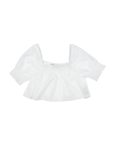 PATRIZIA PEPE Top White 97% Cotton, 3% Elastane