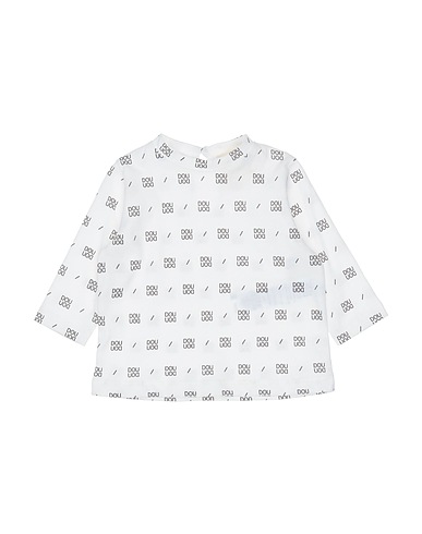 DOUUOD T-shirt Avorio 100% Cotone