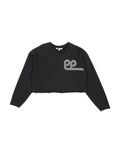 PATRIZIA PEPE Sweatshirt Schwarz 100% Baumwolle