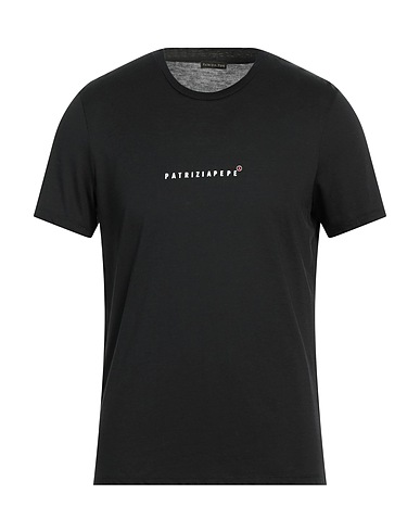 PATRIZIA PEPE T-shirt Black 67% Lyocell, 33% Cotton