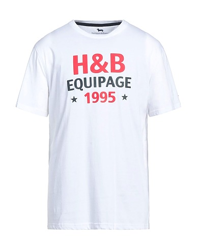 HARMONT & BLAINE T-shirt White 100% Cotton