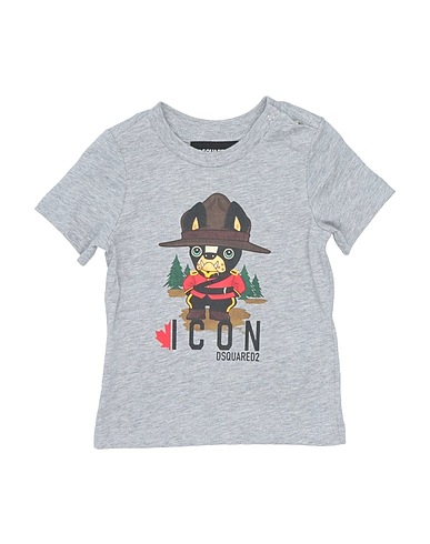 DSQUARED2 T-shirt Grey 100% Cotton