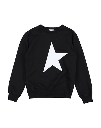 GOLDEN GOOSE Sweatshirt Black 80% Cotton, 20% Polyester, Elastane