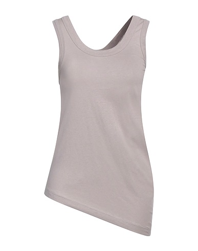 ALYSI Vest Light brown 100% Cotton