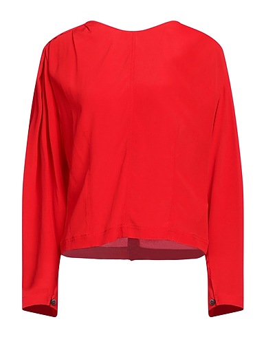 DEPARTMENT 5 Top Rosso 65% Acetato, 35% Seta