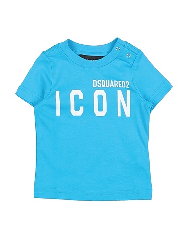 DSQUARED2 T-shirt ICON Azure 100% Cotton