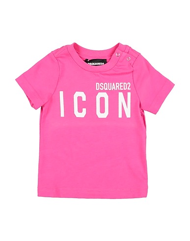 DSQUARED2 T-shirt ICON Fuchsia 100% Cotton