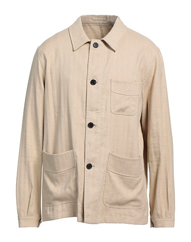 PALTÒ Linen shirt Sand 50% Linen, 49% Cotton, 1% Elastane