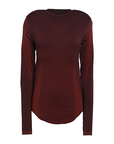 NIKE T-shirt Nike Yoga Dri-FIT ADV Women's Long Sleeve Top
 Brown 54% Polyester, 42% Nylon, 4% Elastane