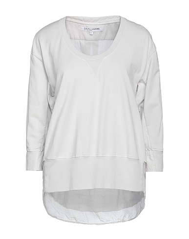 EUROPEAN CULTURE Felpa Grigio chiaro 98% Cotone, 2% Elastan