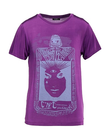 C'N'C' COSTUME NATIONAL T-shirt Mauve 90% Viscose, 10% Elastane