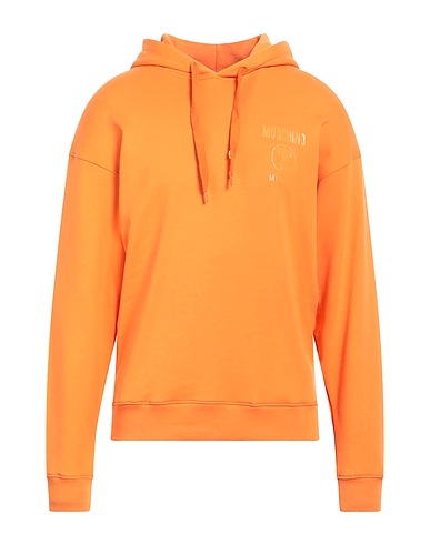 MOSCHINO Hoodie Orange 100% Baumwolle