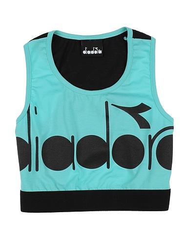 DIADORA Top Turquoise 100% Cotton