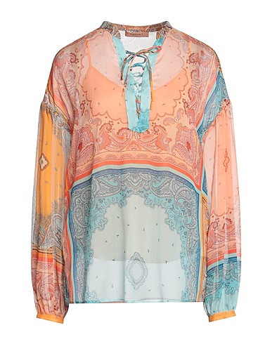 TWINSET Top Sky blue 100% Polyester