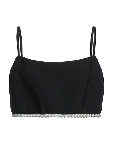 MA'COUTURE Top Black 92% Viscose, 8% Polyester