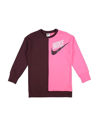 NIKE Sweatshirt G NSW BF CREW DNC Deep purple 80% Cotton, 20% Polyester, Elastane