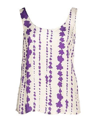 SOLOTRE Top Ivory 100% Viscose