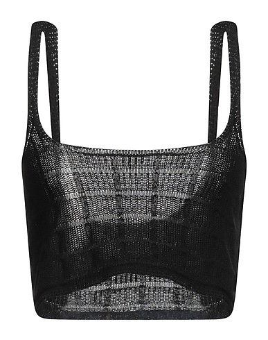 SOLOTRE Top Black 100% Cotton