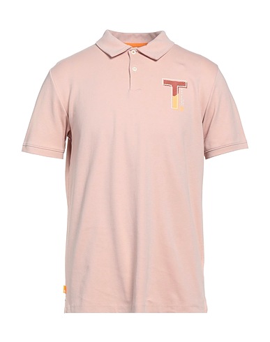 TIMBERLAND Polo shirt Light pink 100% Cotton
