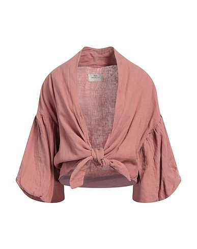 MR MOOD Top Rosa antico 100% Lino