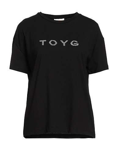 TOY G. T-shirt Black 100% Cotton