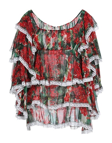 DOLCE&GABBANA Silk top Red 100% Silk