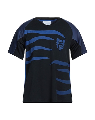 KOCHÉ Basic T-Shirt Black 100% Polyester, Cotton