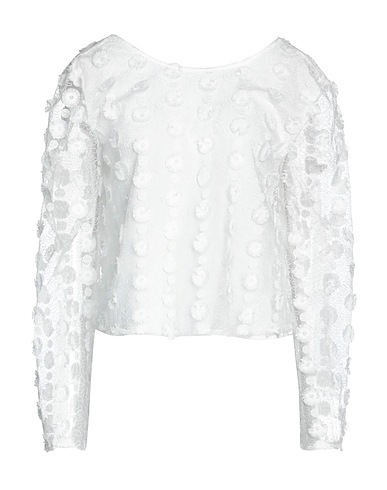 BE BLUMARINE Top White 100% Polyester