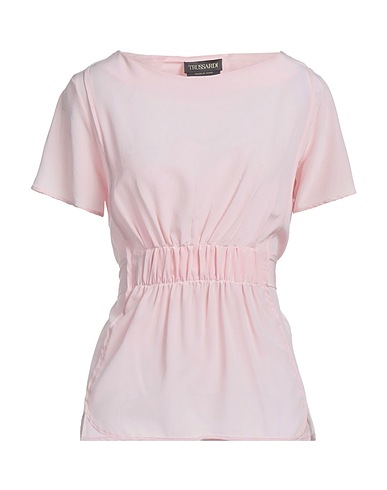 TRUSSARDI Silk top Light pink 100% Silk