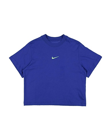 NIKE T-shirt G NSW TEE ESSNTL SS BOXY Purple 100% Cotton