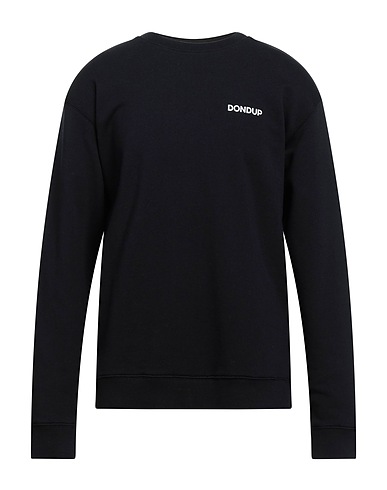 DONDUP Sweatshirt Schwarz 100% Baumwolle, Elastan