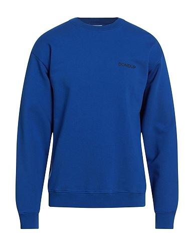 DONDUP Felpa Blu china 100% Cotone, Elastan
