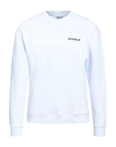 DONDUP Sweatshirt White 100% Cotton, Elastane