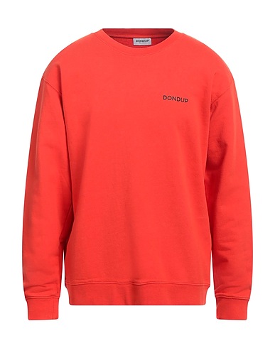 DONDUP Sweatshirt Tomato red 100% Cotton, Elastane