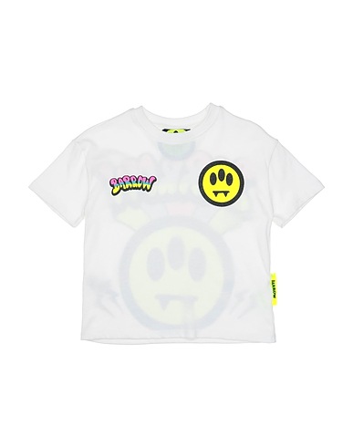 BARROW T-shirt Bianco 100% Cotone