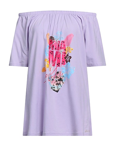 EAN 13 T-shirt Lilac 94% Cotton, 6% Elastane
