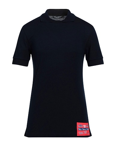 DOLCE&GABBANA Polo Blu notte 100% Cotone