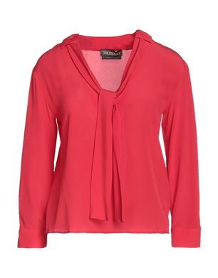 TRUSSARDI シルクトップス レッド レディース 26,200円
