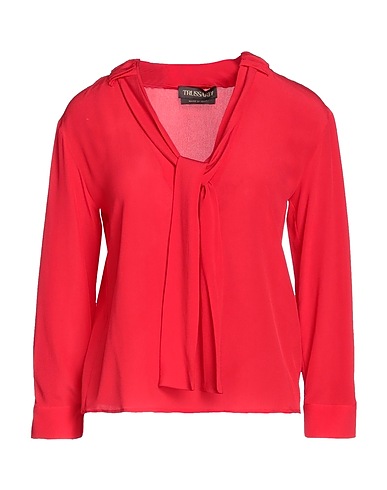 TRUSSARDI シルクトップス レッド シルク 100%