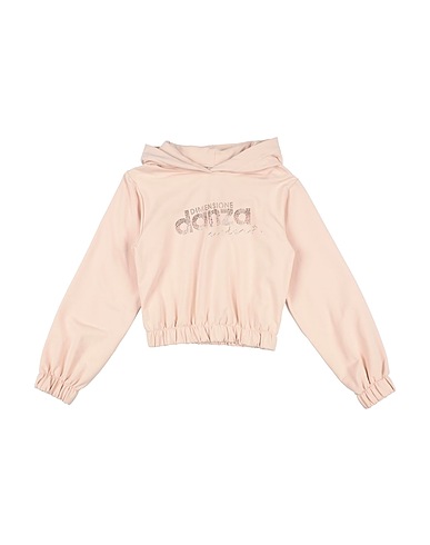 DIMENSIONE DANZA Hooded sweatshirt FELPA CAPPUCCIO RAGAZZA
 Beige 94% Cotton, 6% Elastane